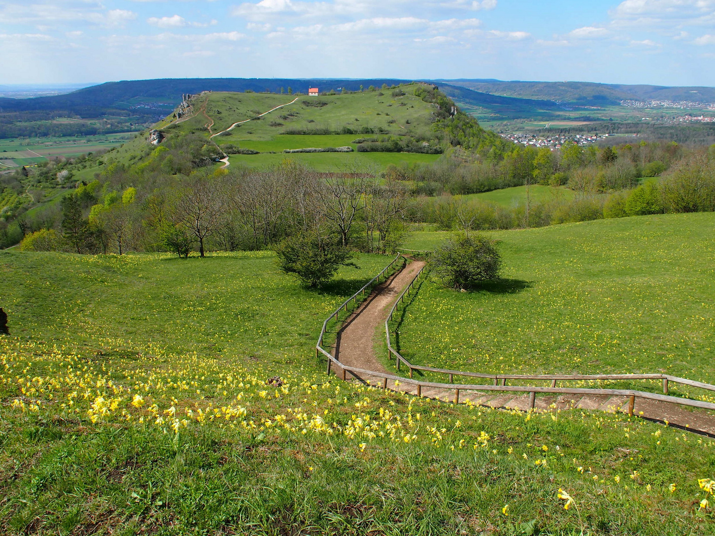 Blick zum Walberla hinüber