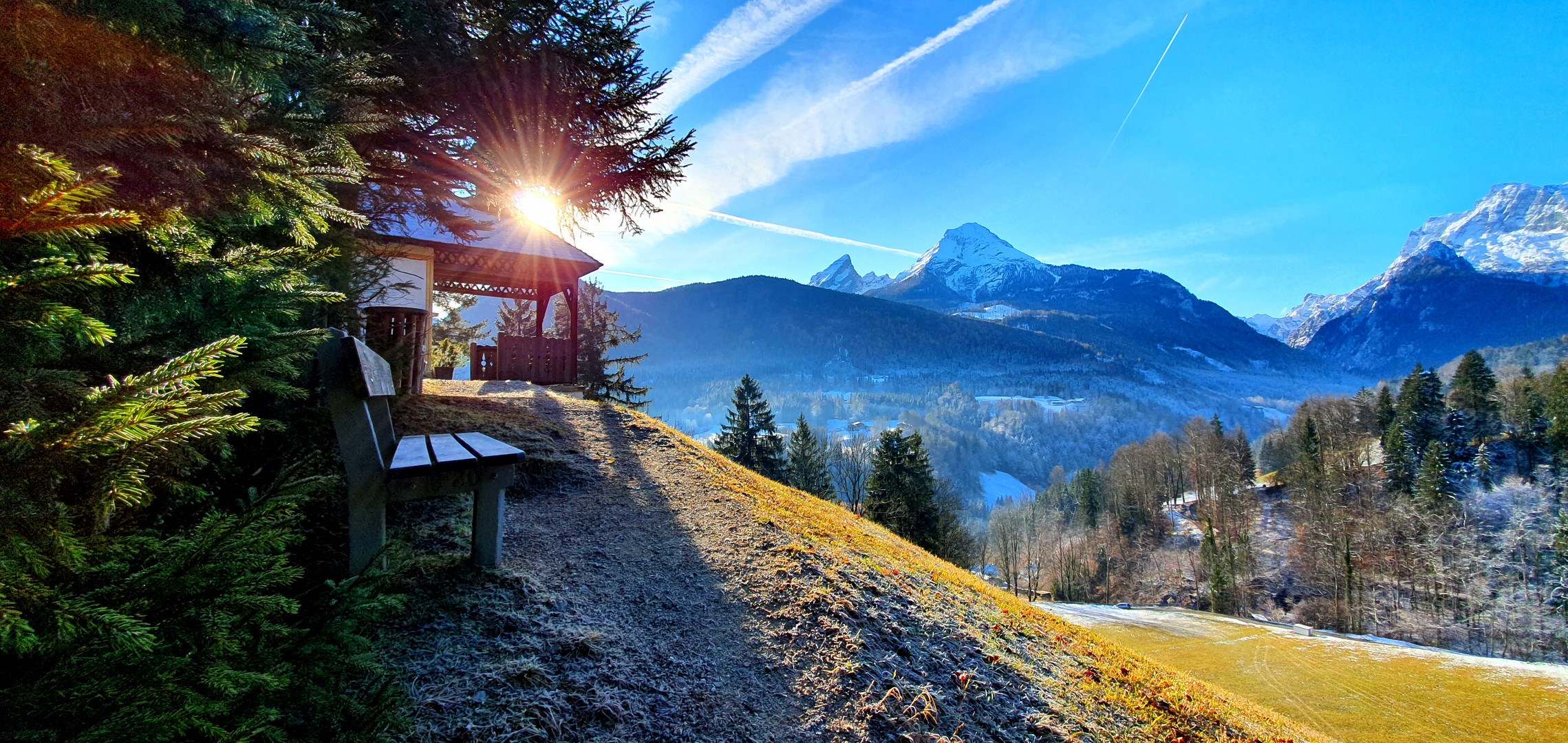 Blick zum Watzmann