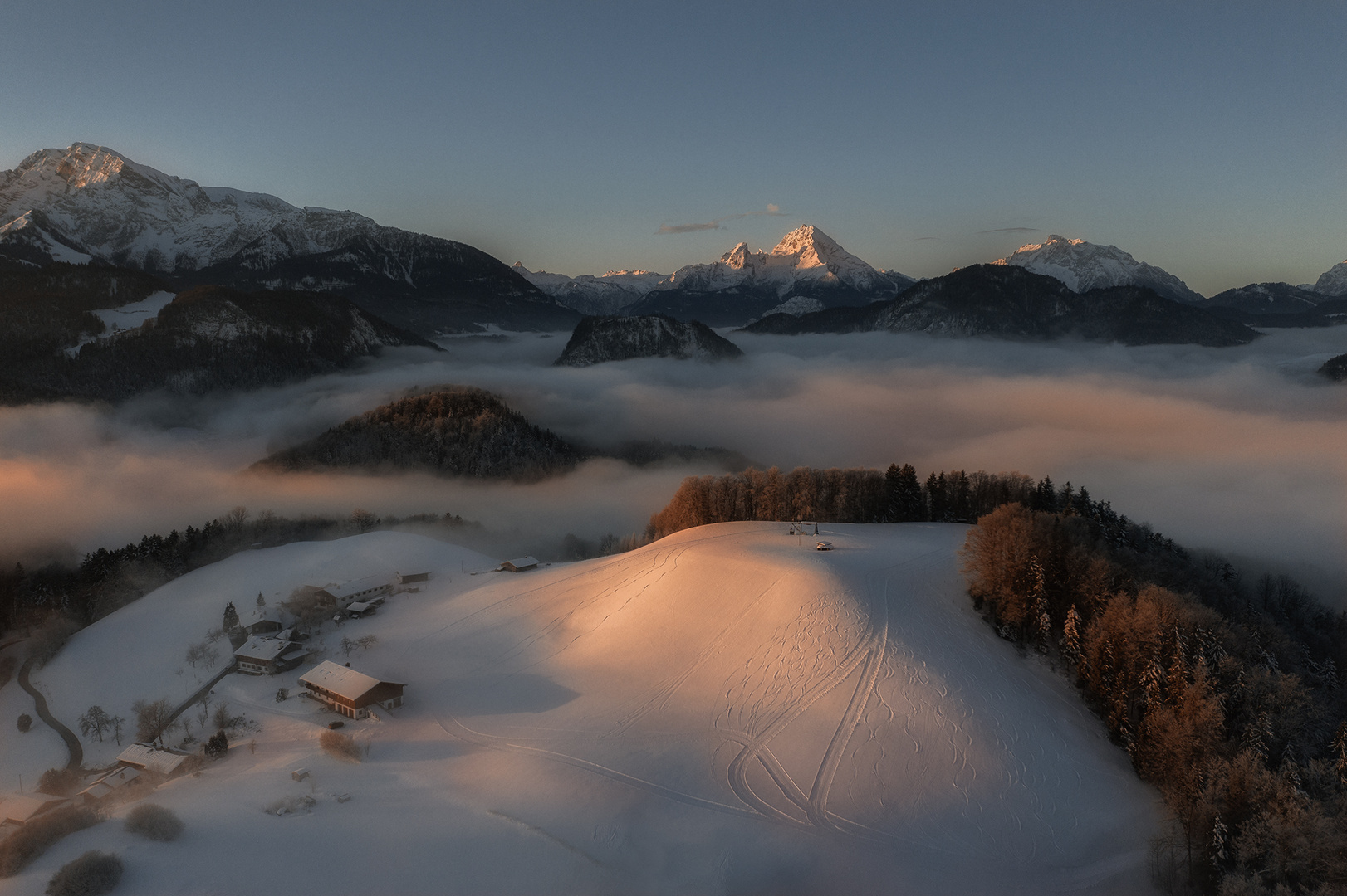 Blick zum Watzmann