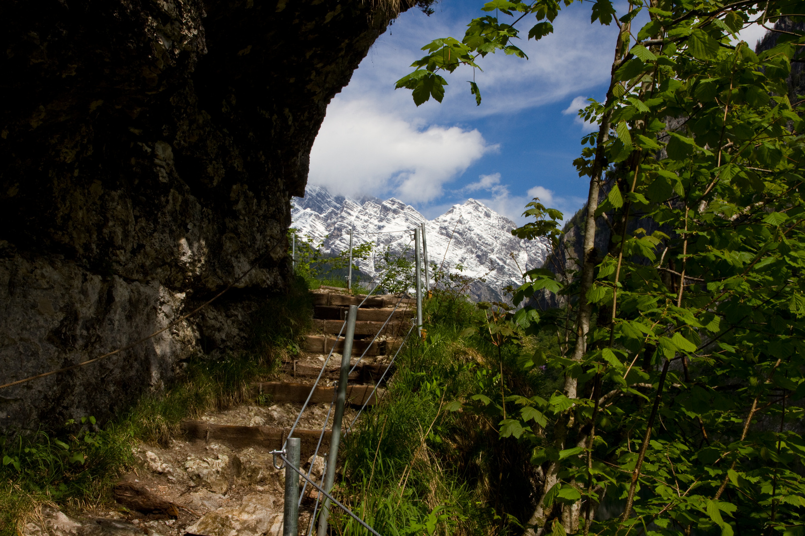 Blick zum Watzmann