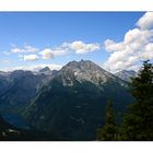 Blick zum Watzmann und zum Königssee.......