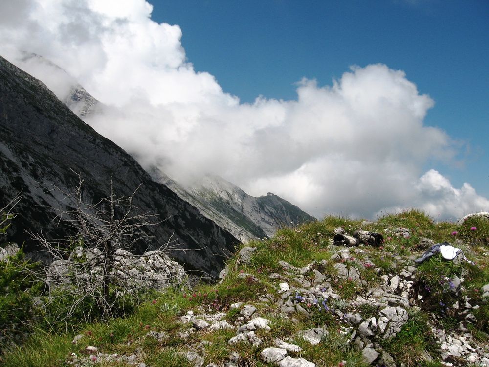 Blick zum Watzmannhaus gegenüber ;o)