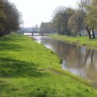 Blick zum Wehr in Bad Liebenwerda