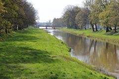 Blick zum Wehr in Bad Liebenwerda