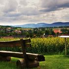 Blick zum Zittauer Gebirge