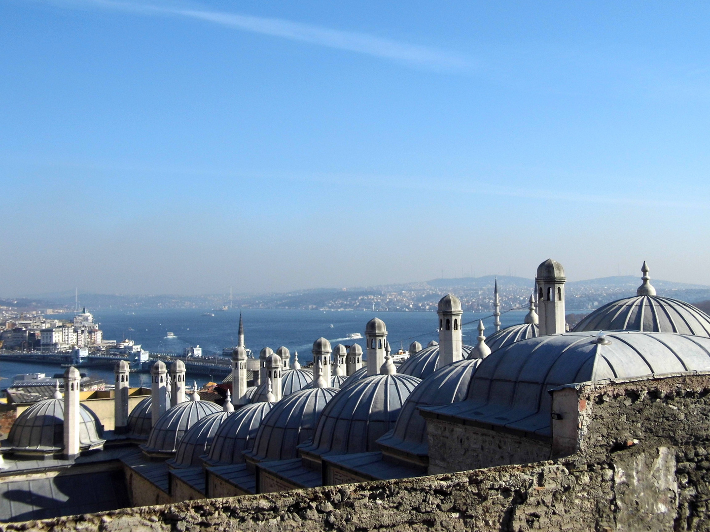 Blick zum zum Bosporus