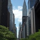 Blick zur 42. Straße mit dem Crysler Building