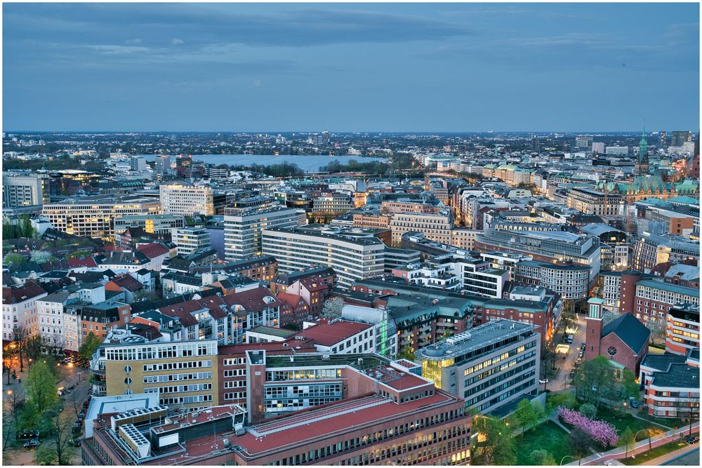 Blick zur Alster