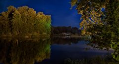 Blick zur alten Wassermühle