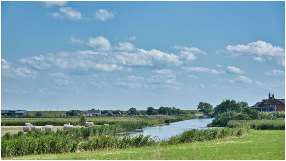 Blick zur Arlauer Schleuse