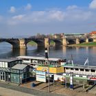 Blick zur Augustusbrücke