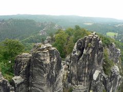 Blick zur Bastei