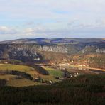 Blick zur Bastei