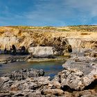 Blick zur Blue Hole auf Gozo