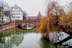 Blick zur Brücke