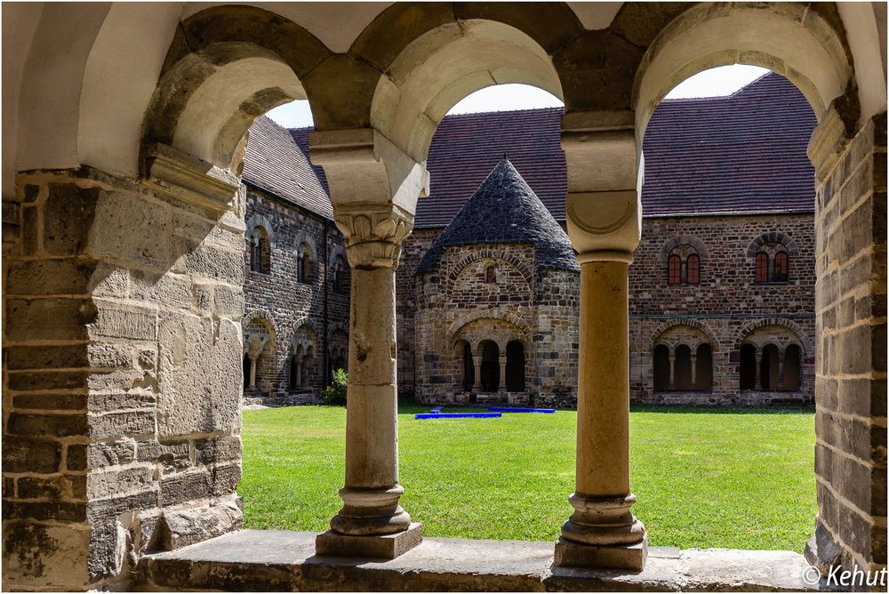 Blick zur Brunnnenkapelle Kloster Unserer lieben Frauen Magdeburg