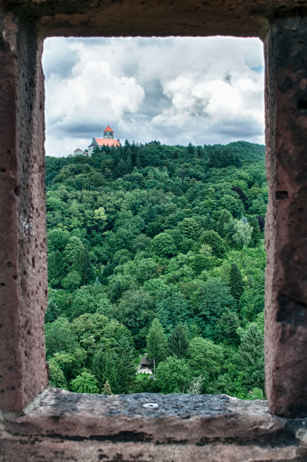 Blick zur Burg