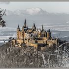 Blick zur Burg Hohenzollern