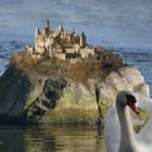 Blick zur Burg Hohenzollern