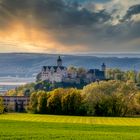 Blick zur Burg Ranis