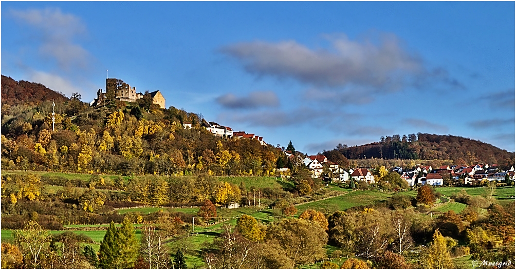 ~ Blick zur Burg Schwarzenfels ~