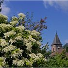 Blick zur Dorfkirche