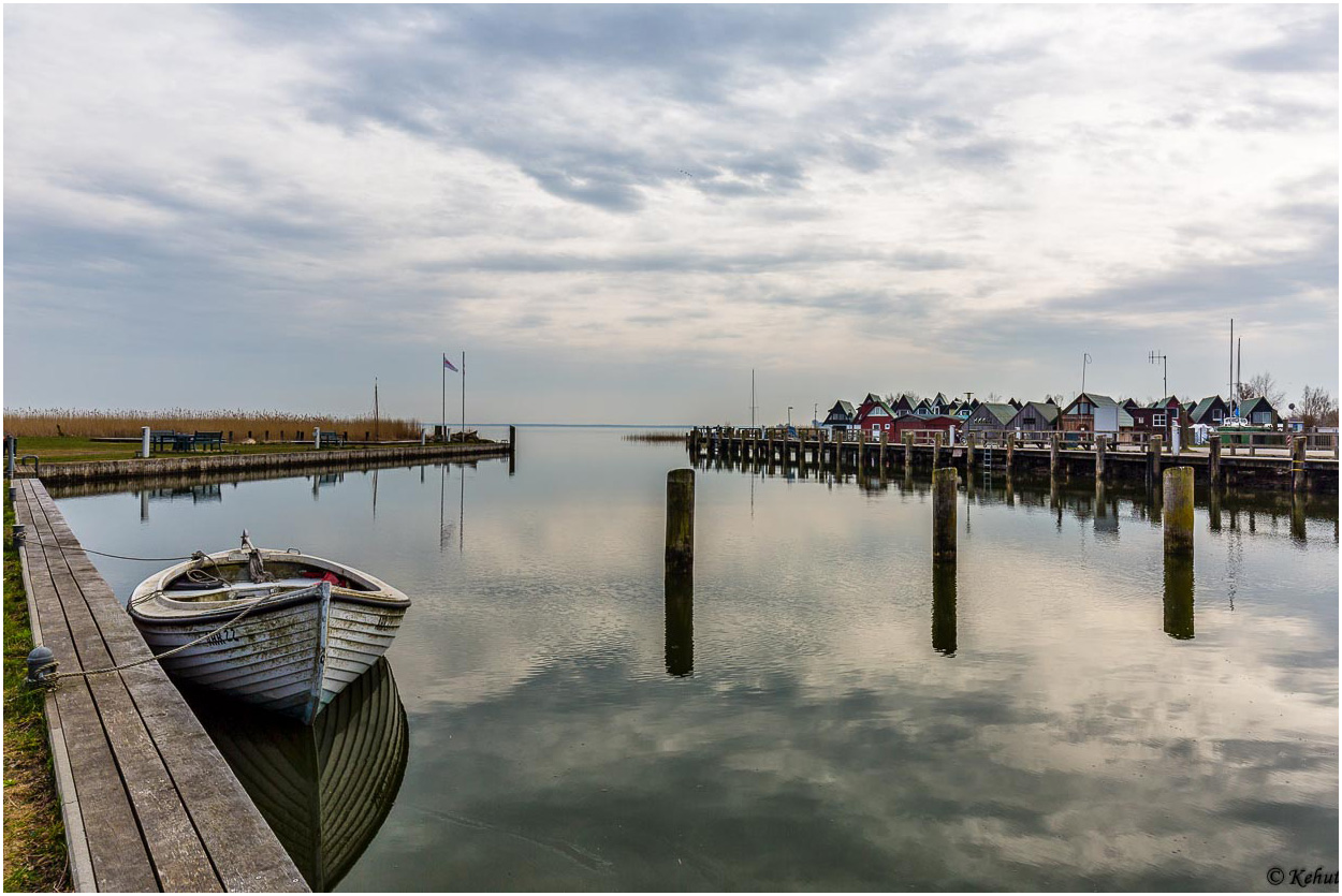 Blick zur Einfahrt Hafen Altenhagen