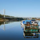 Blick zur Elbauenbrücke