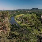 Blick zur Elbe