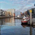 Blick zur Elbphilharmonie...