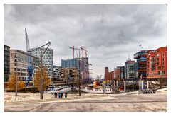 Blick zur Elbphilharmonie