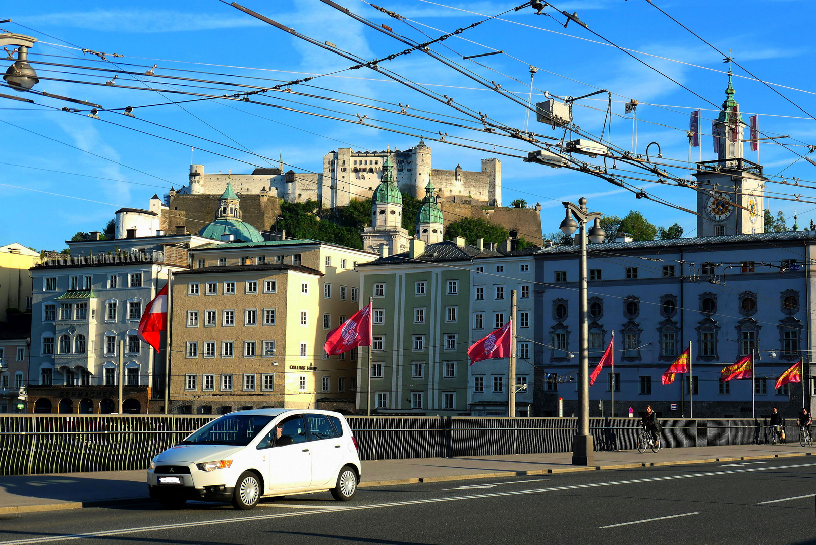 Blick zur Festung