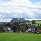 Blick zur Festung Königstein