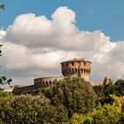 Blick zur Fortezza Medicea