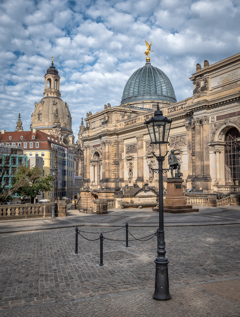 Blick zur Frauenkirche