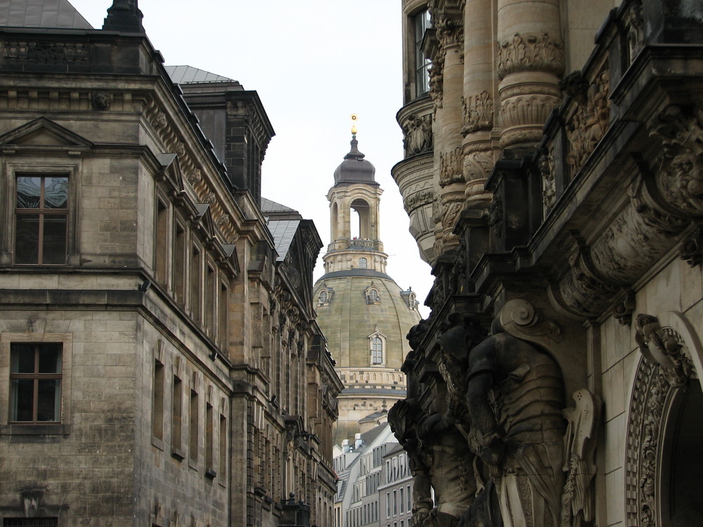 Blick zur Frauenkirche