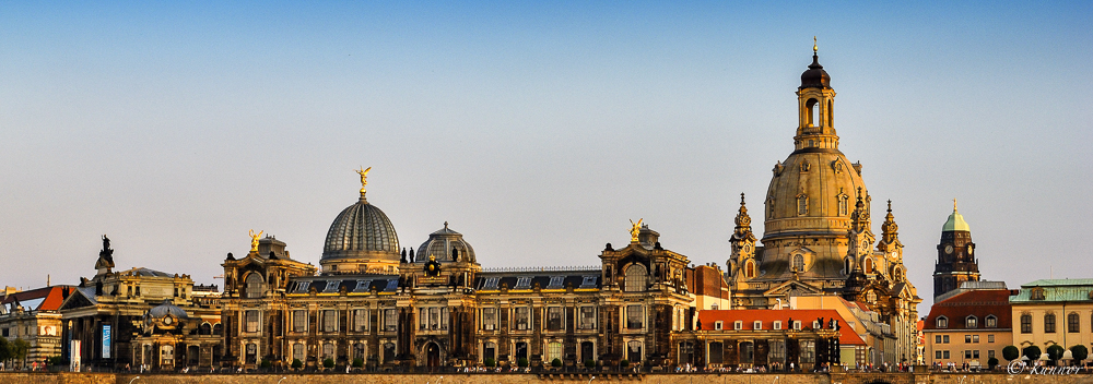 Blick zur Frauenkirche