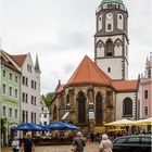 Blick zur Frauenkirche in Meißen