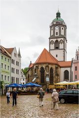 Blick zur Frauenkirche in Meißen