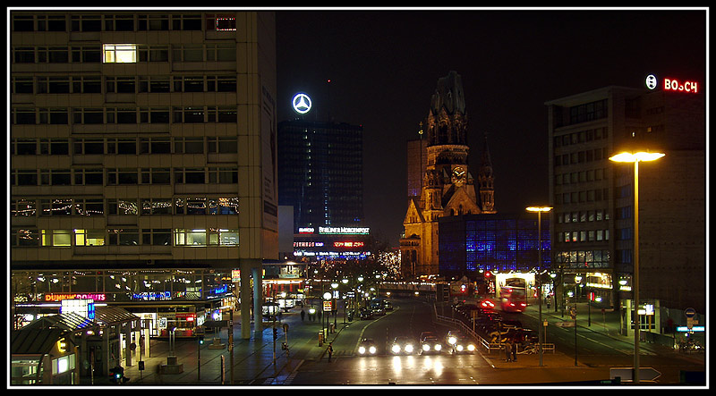 Blick zur Gedächtniskirche