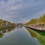 Blick zur Half-Penny-Bridge