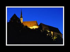 Blick zur Hedwigskapelle