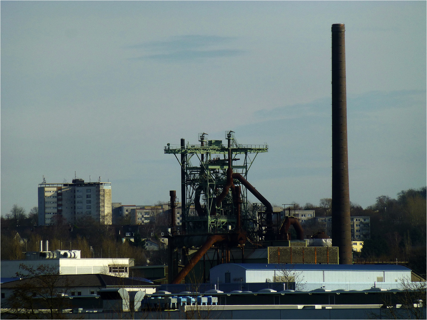 Blick zur Henrichshütte - Hattingen