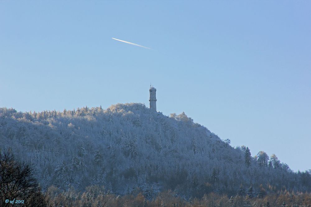 Blick zur Hochwald Turmbaude