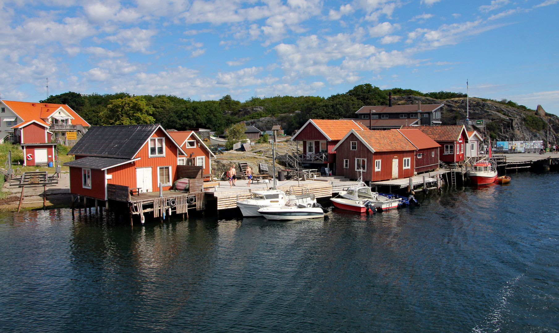 Blick zur Insel Foto & Bild landschaft, bach, fluss & see, schweden