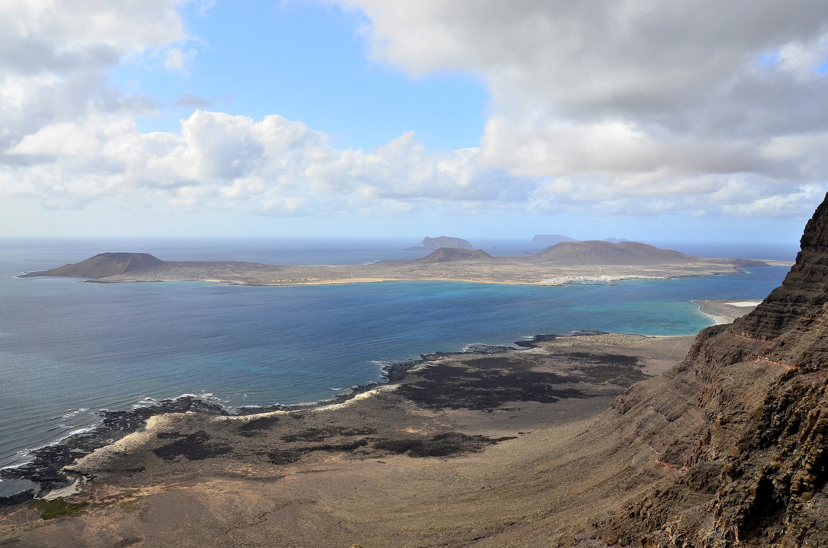 Blick zur Insel La Graciosa