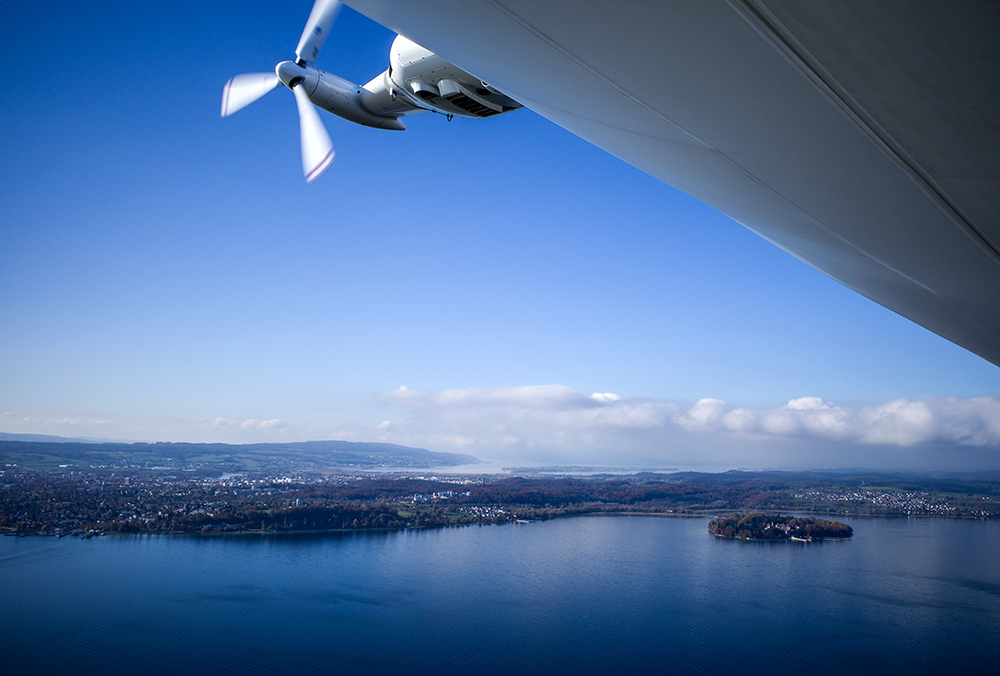 Blick zur Insel Mainau