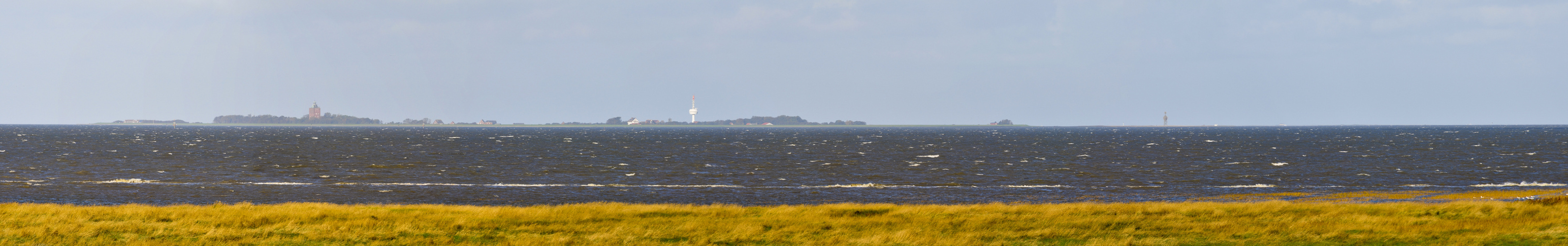 Blick zur Insel Neuwerk