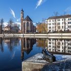 Blick zur Johanniskirche