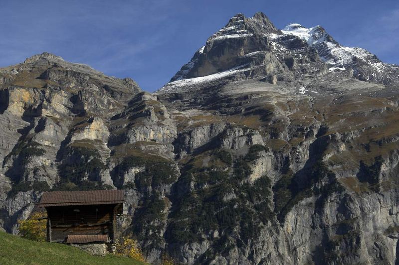 Blick zur Jungfrau Berner Oberland